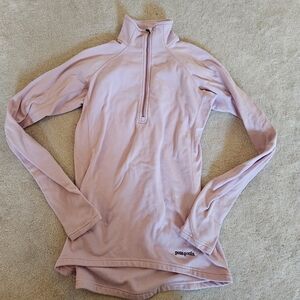 Patagonia Women's Light Pink Long Sleeve Top